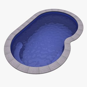 3d plastic pool