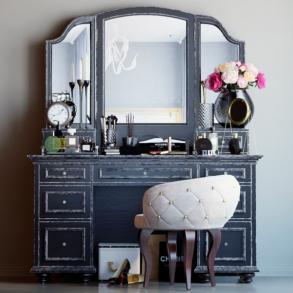 set decor table 3d max
