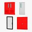 Metal Doors Collection 2 3D model