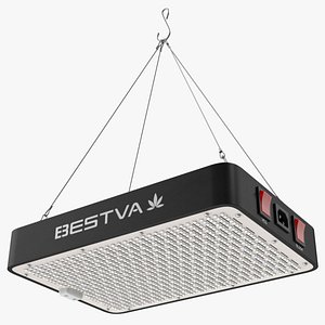 Bestva 1000W Led Grow Light Switched On