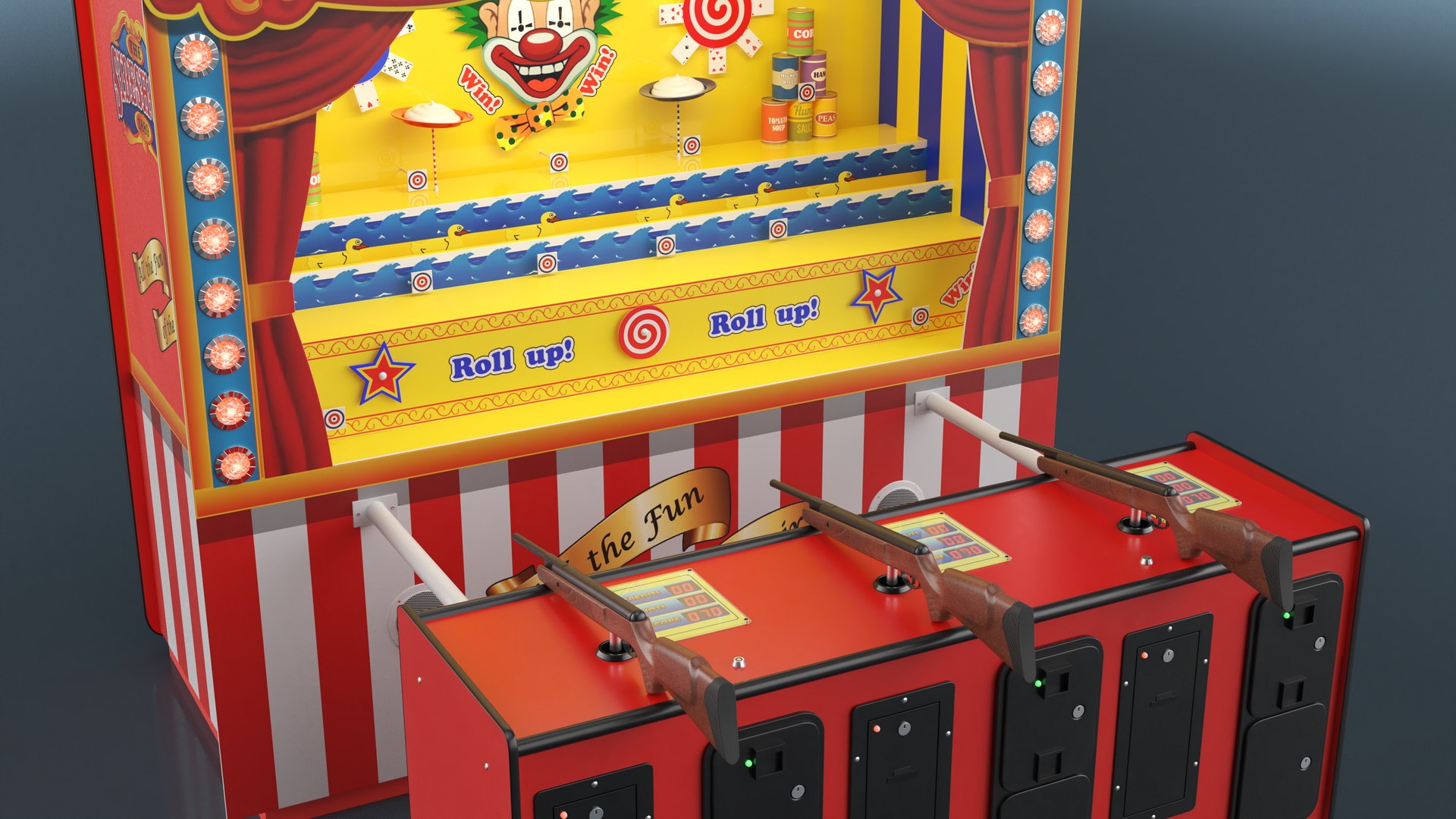 3D Carnival Shooting Game Machine model https://p.turbosquid.com/ts-thumb/av/SLXADO/iI/carnival_shooting_game_machine_005/jpg/1738118253/1920x1080/fit_q87/ddf517e99356565975fd6311d672b1a02dec7db0/carnival_shooting_game_machine_005.jpg