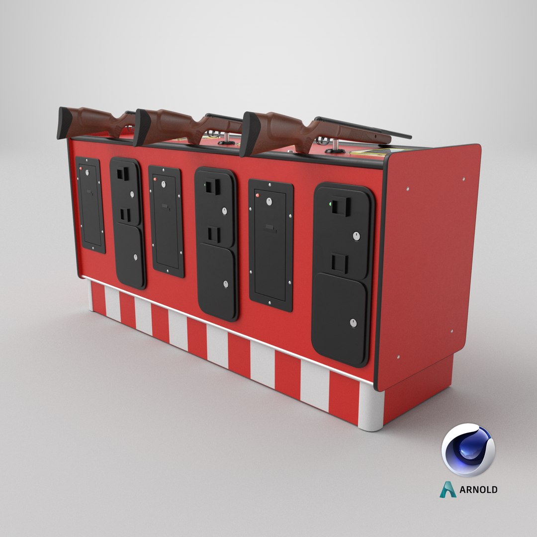 3D Carnival Shooting Game Machine model https://p.turbosquid.com/ts-thumb/av/SLXADO/po/stemcell_cinema_4d_arnold_render/png/1739563168/1920x1080/fit_q87/a39b7c7688beb1e33187404adc1f04c27d7c3372/stemcell_cinema_4d_arnold_render.jpg