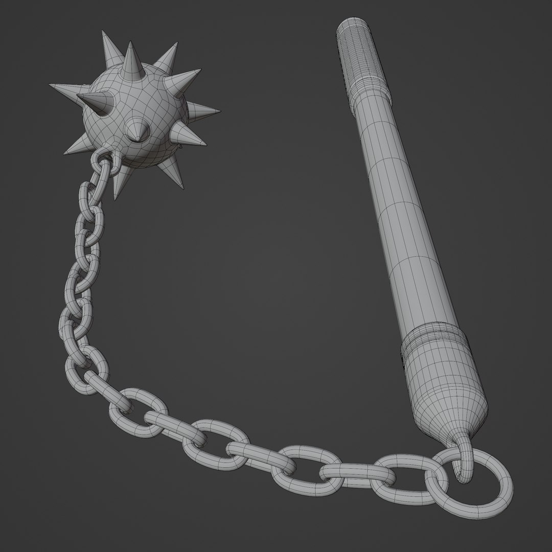 3D Medieval Mace Weapon - TurboSquid 2124908