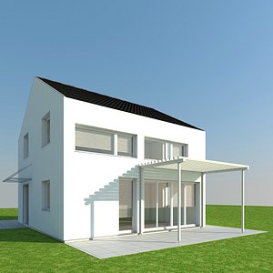 3d family house