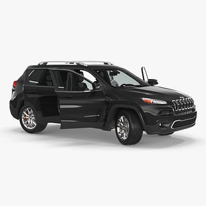 Jeep Cherokee SUV Rigged
