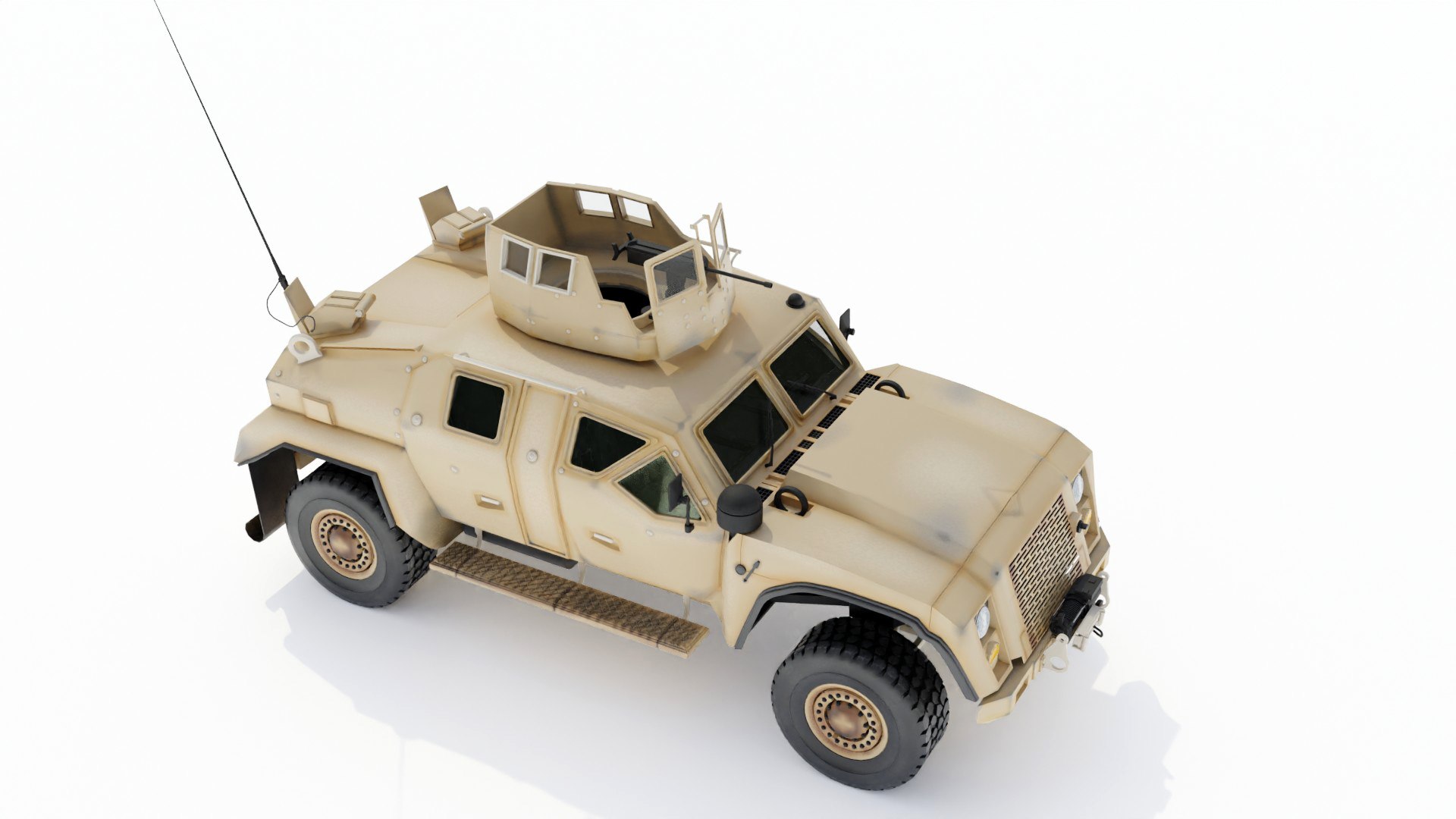 Ctv Combat Tactical Vehicle 3d Model