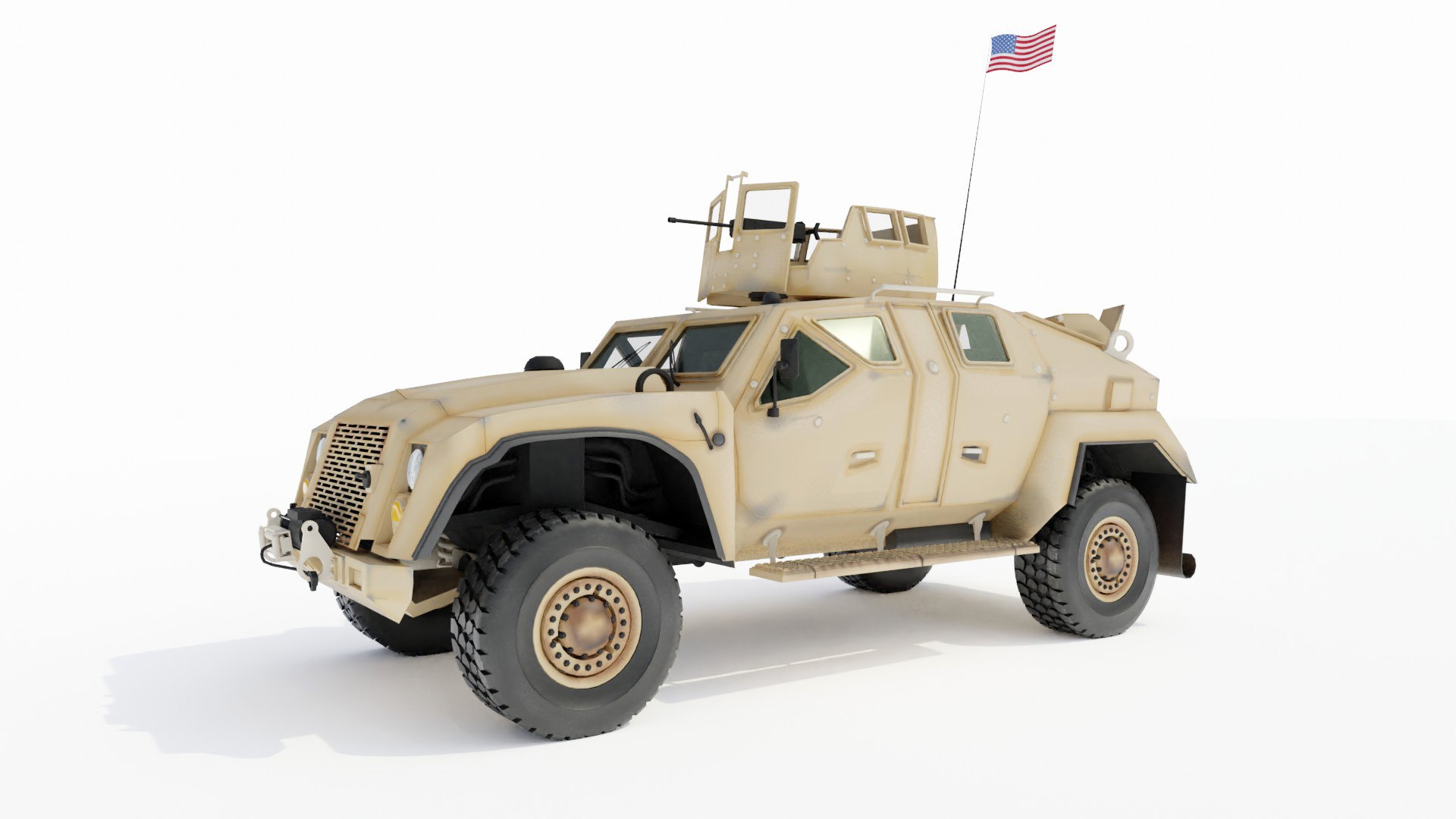 Ctv Combat Tactical Vehicle 3d Model