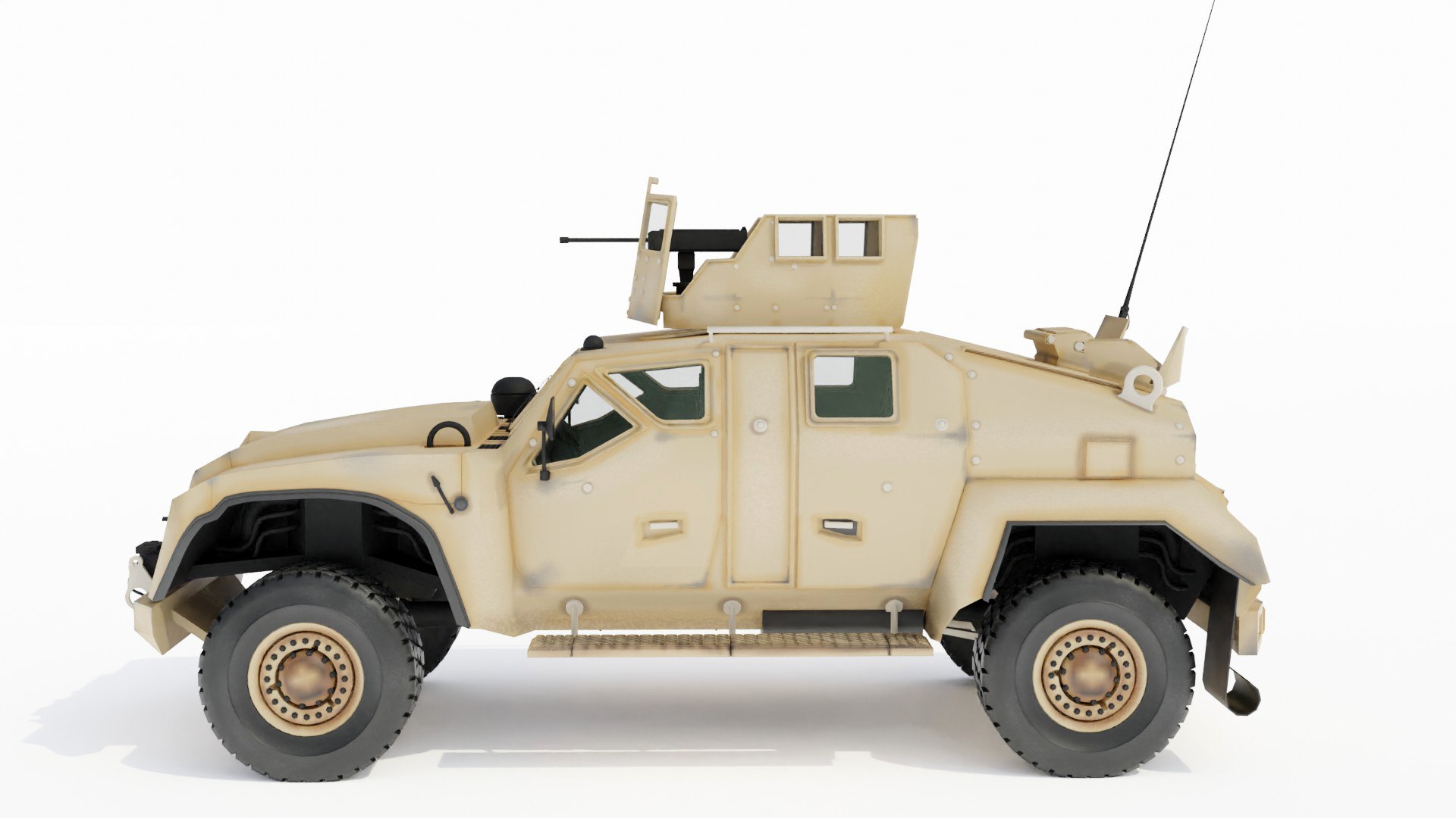 Ctv Combat Tactical Vehicle 3d Model