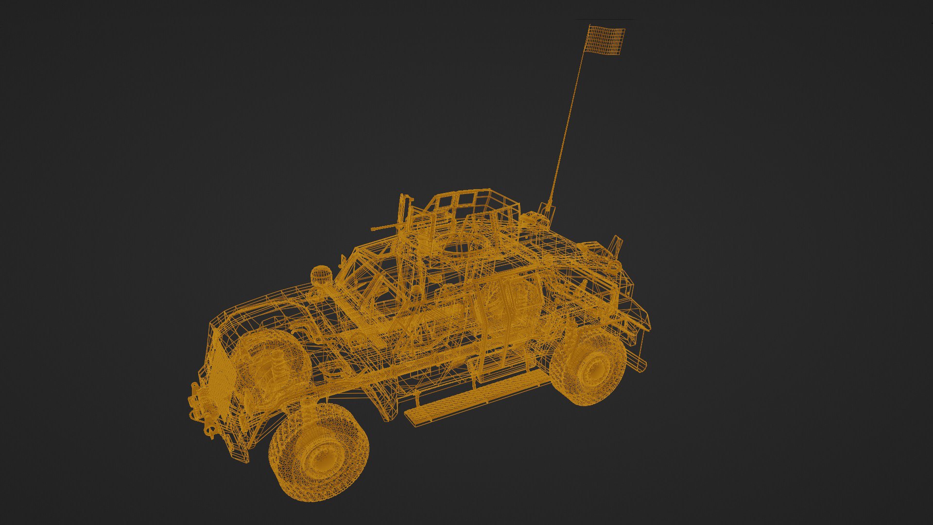 Ctv Combat Tactical Vehicle 3d Model