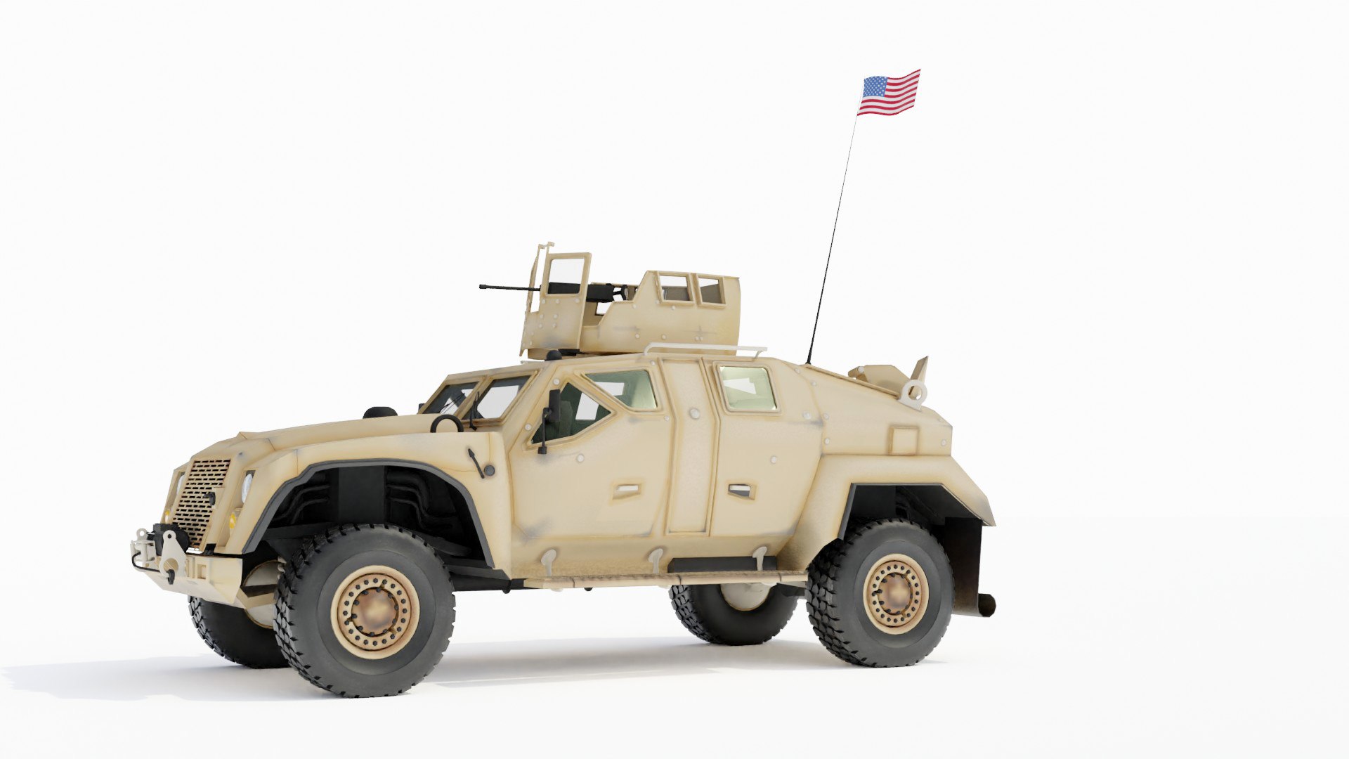 Ctv Combat Tactical Vehicle 3d Model