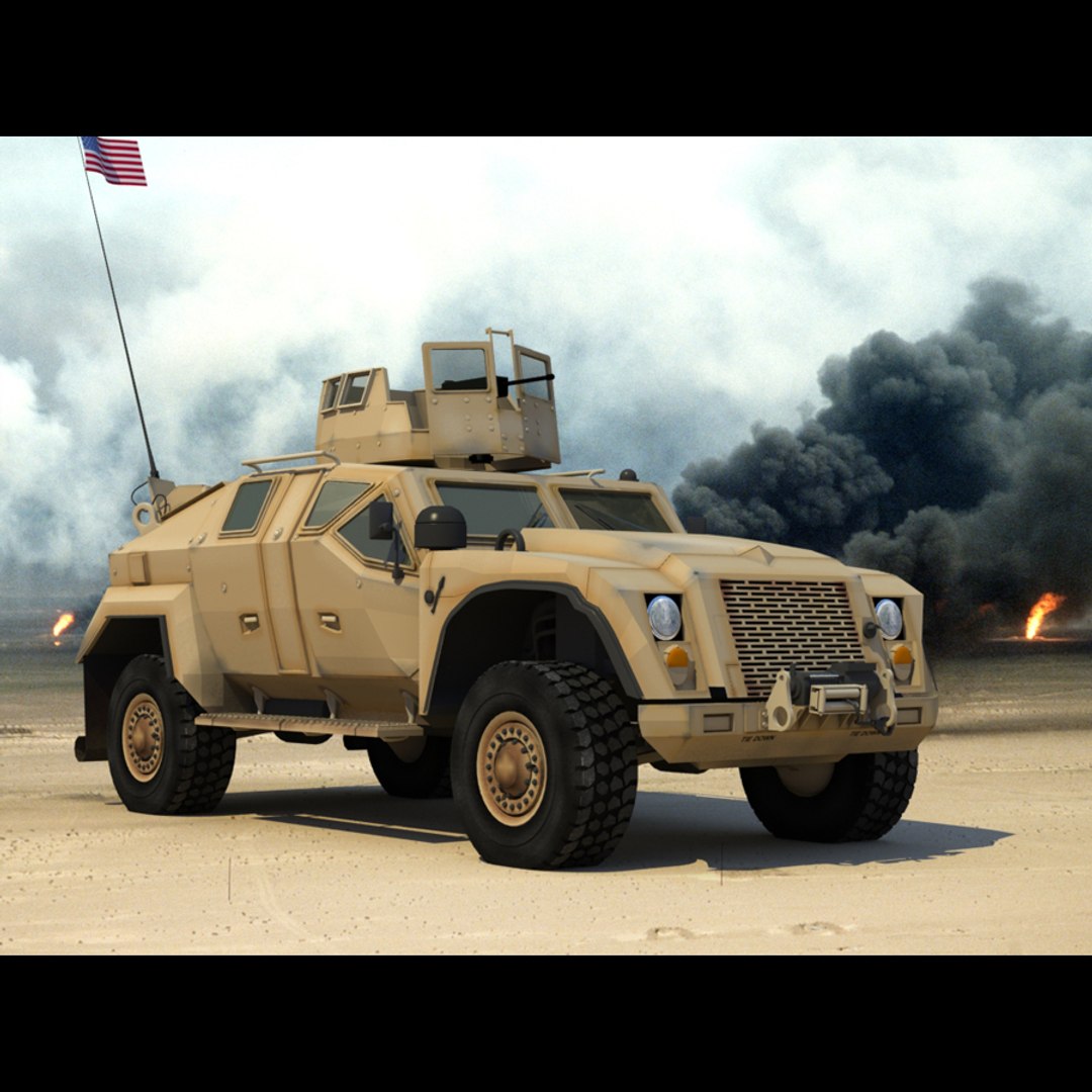 Ctv Combat Tactical Vehicle 3d Model