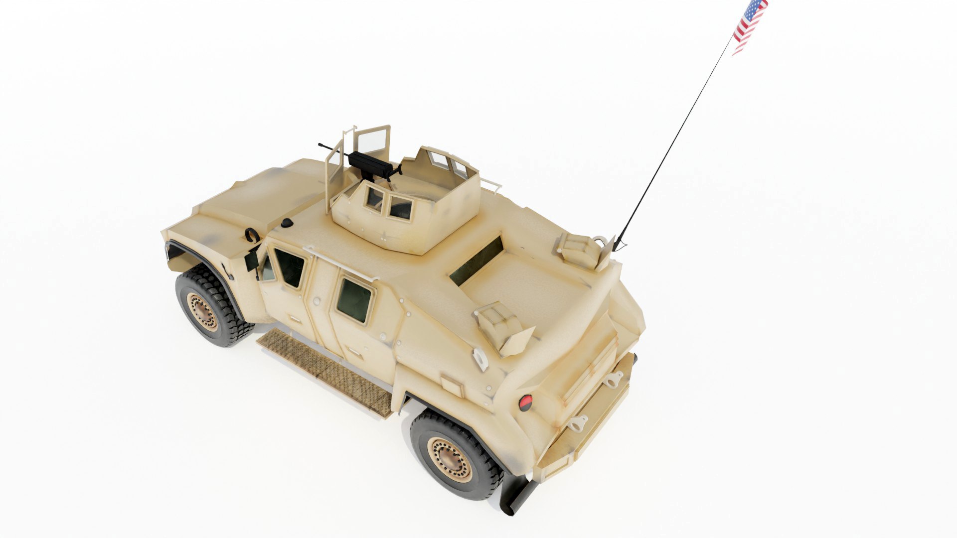 Ctv Combat Tactical Vehicle 3d Model