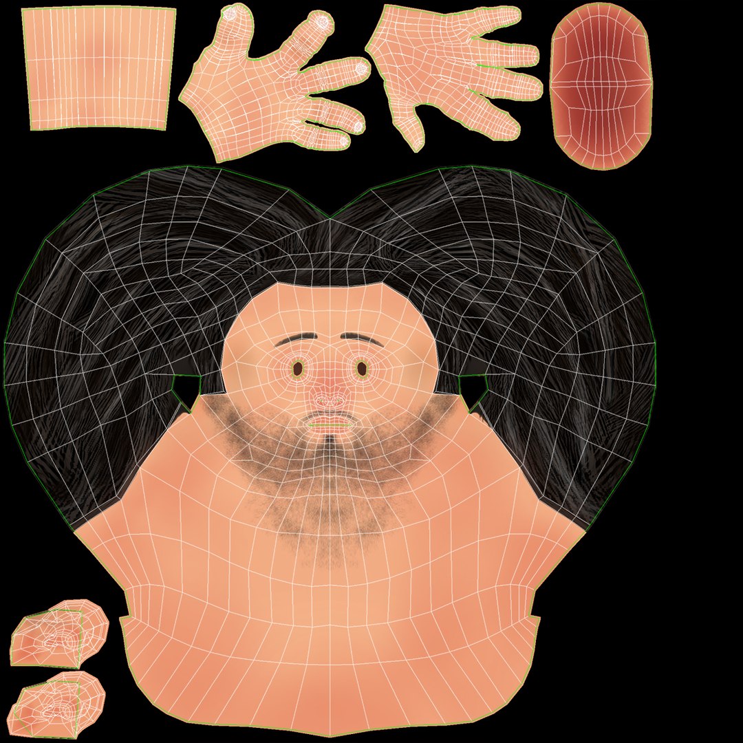 Face Rigging 3d Model