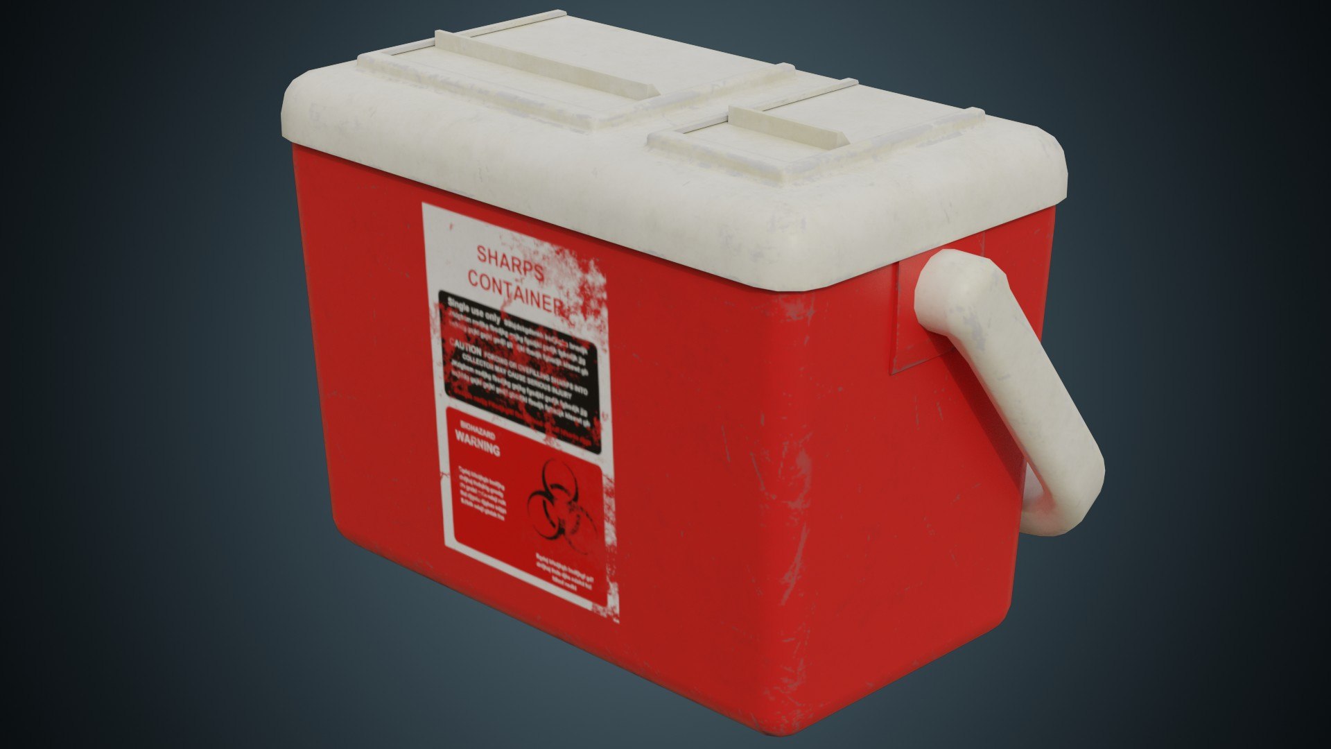 Needle Disposal 1B 3D Model TurboSquid 2094796