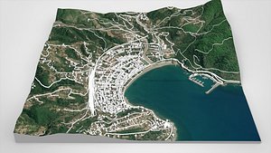 Cityscape Sapri Italy