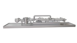 3D model Pump Skids