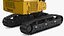 Tigercat 855D Feller Buncher de esteiras sujo