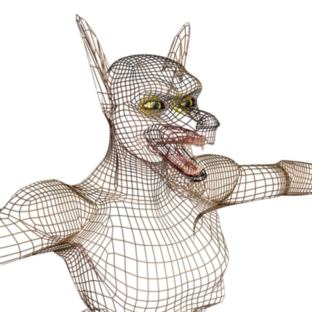 3d Model Werewolf Monster Creature