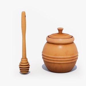 3D Honey pot model