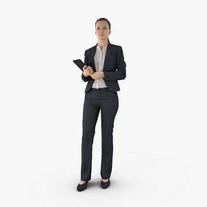 Business Woman Standing
