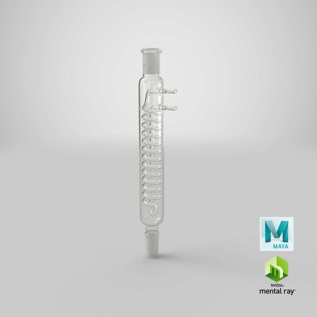 Dimroth condenser 3D model - TurboSquid 1681464
