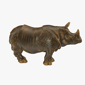 Rhino Statue 02