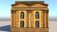 classic building facade model