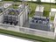 3D Substation wires and poles