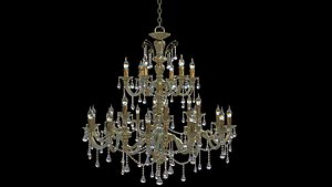 3D model chandelier luxury