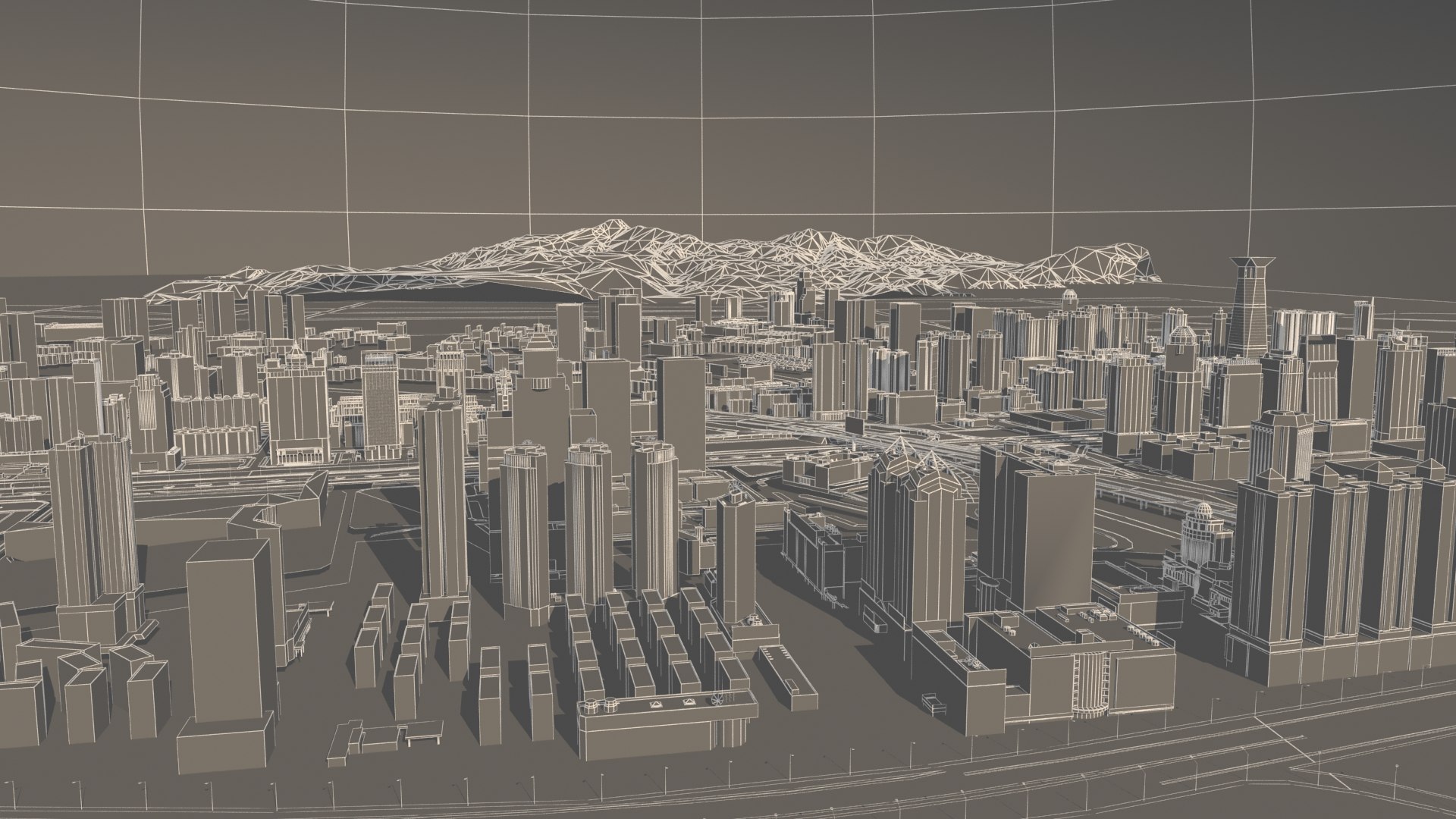 3D City Architecture Cityscape - TurboSquid 1656981