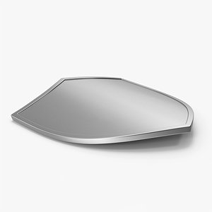Silver Shield 3D model