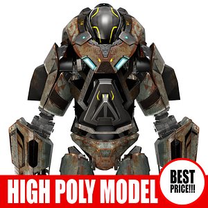 3ds max robot bot