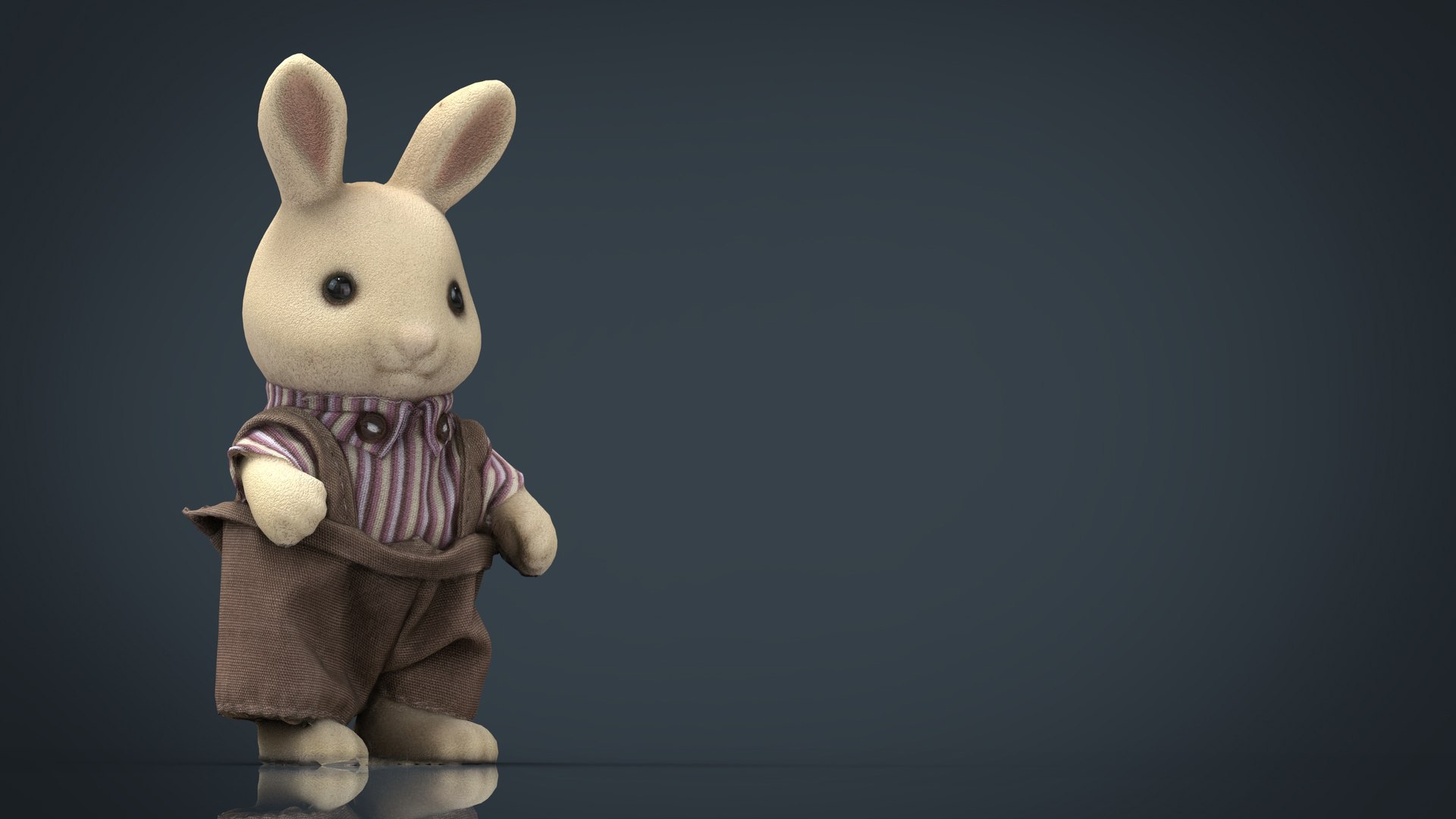 rabbit father 3d 3ds