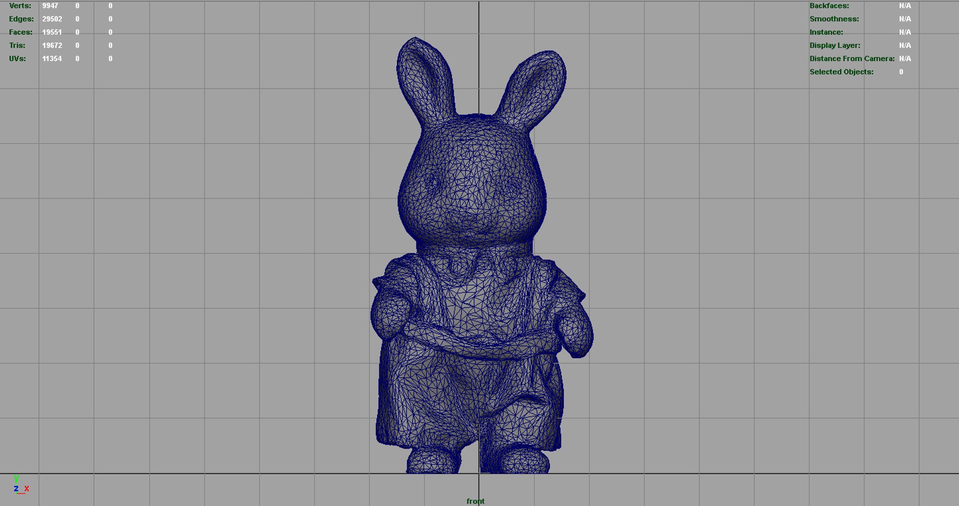 rabbit father 3d 3ds