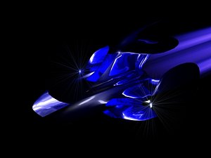 free spaceship 3d model