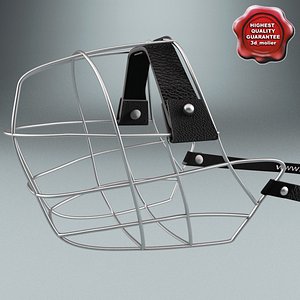 dog muzzle v3 3d model