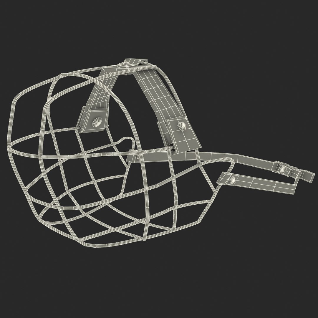 Dog Muzzle V3 3d Model