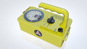 geiger counter 3d obj
