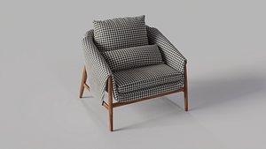 3D Gross Armchair by ENNE model