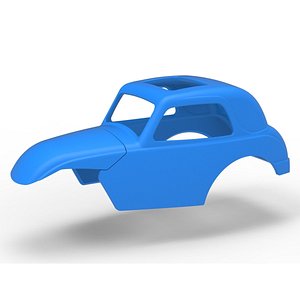 3D Shell of Super rod Version 3 Scale 1 to 25