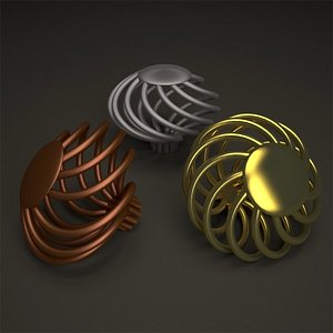 cabinet knobs 3d max