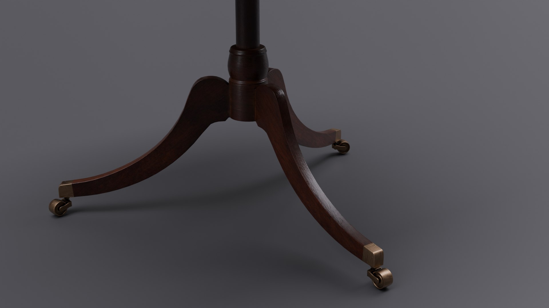 3D Old Library Table - TurboSquid 2334527
