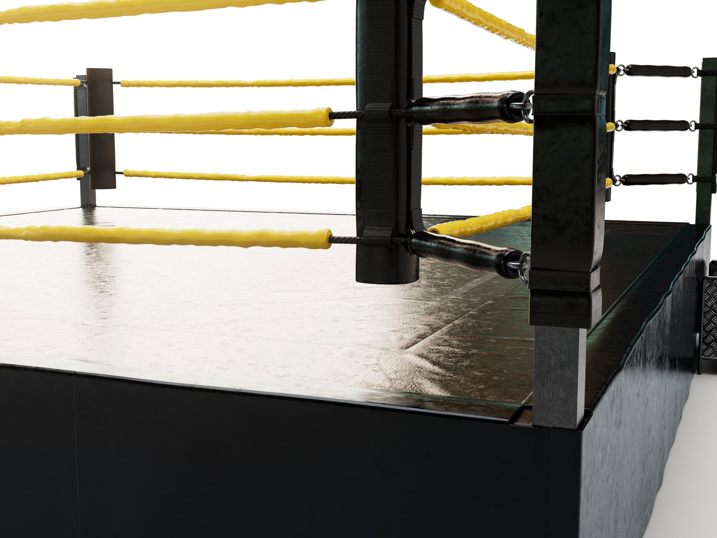 Wrestling Ring REGULATION SIZE Model - TurboSquid 2005555