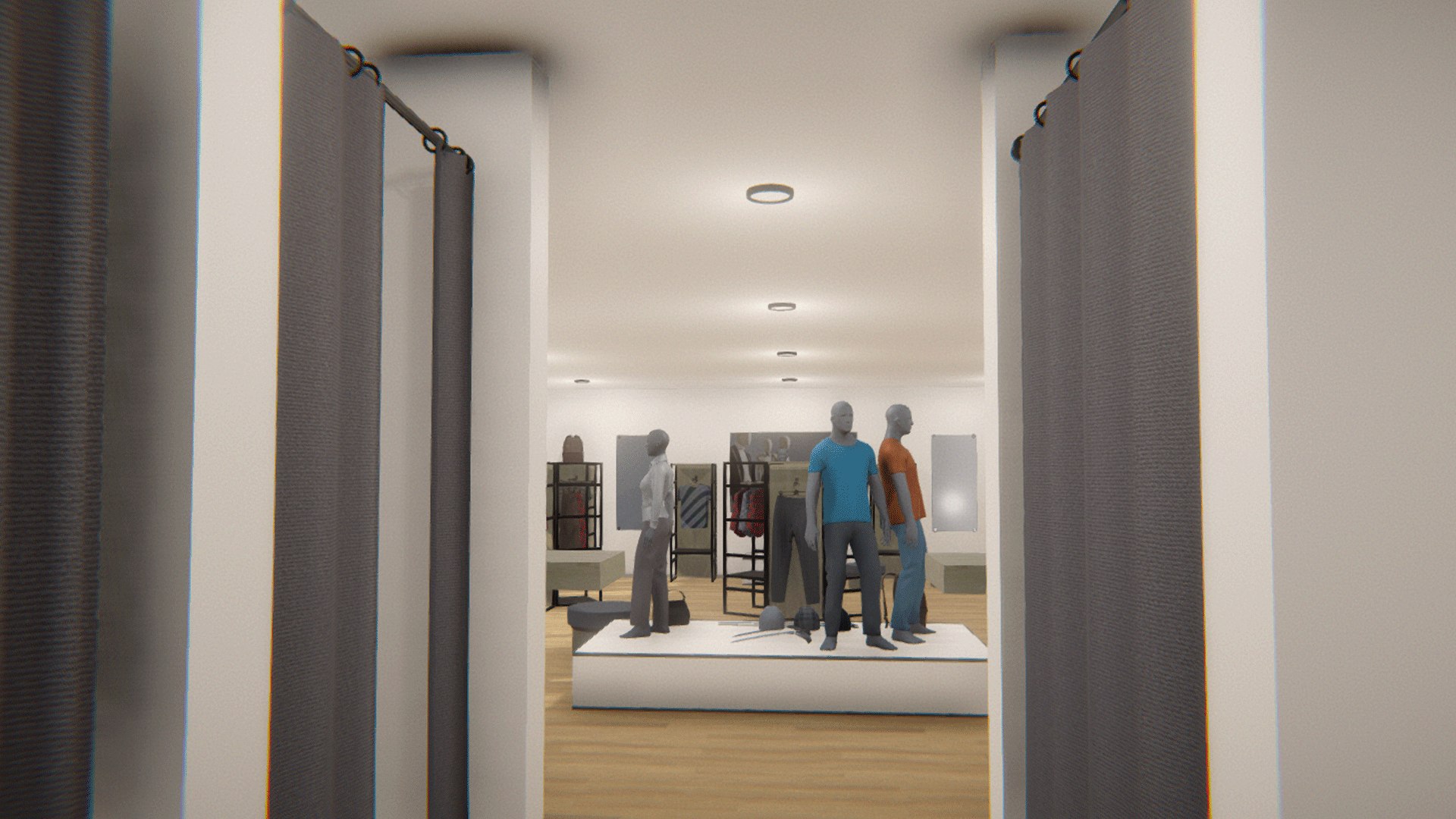 3D Vr Fashion Shop - - TurboSquid 1433271