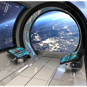 Spacecraft Corridor 3D