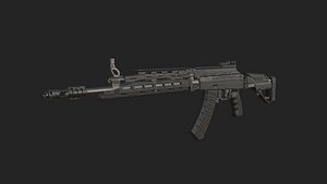 Pistol 3D Model 002 3D