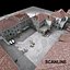 3d dubrovnik medieval town model