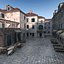 3d dubrovnik medieval town model