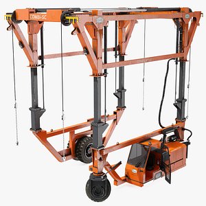 Combi-SC Straddle Carrier Dirty Rigged