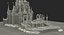 3D cinderella castle model